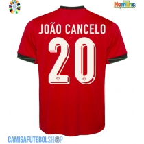 Camisa de time de futebol Portugal Joao Cancelo #20 Replicas 1º Equipamento Europeu 2024 Manga Curta